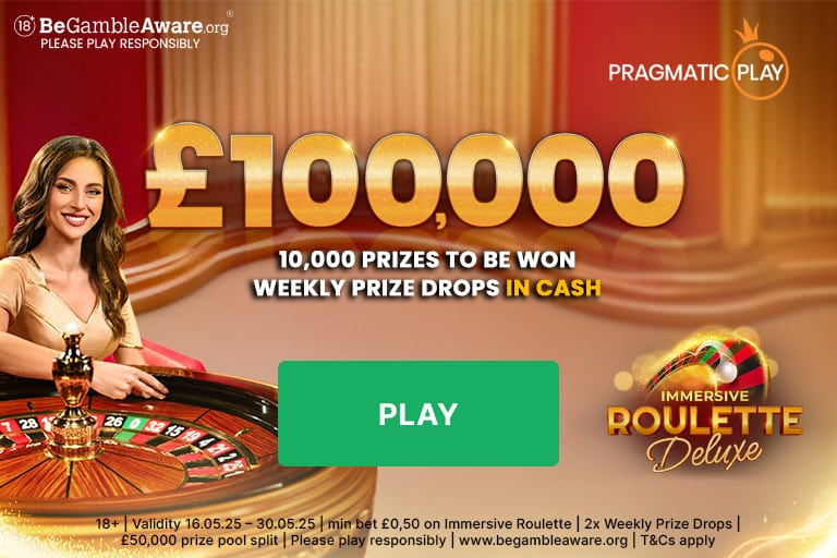 Immersive Roulette promotion