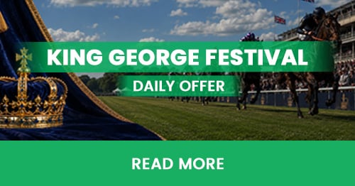Deposit & Bet £50, Get £11 BB. King George Festival