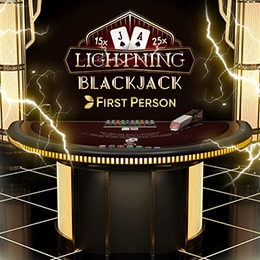 First Person Lightning Blackjack