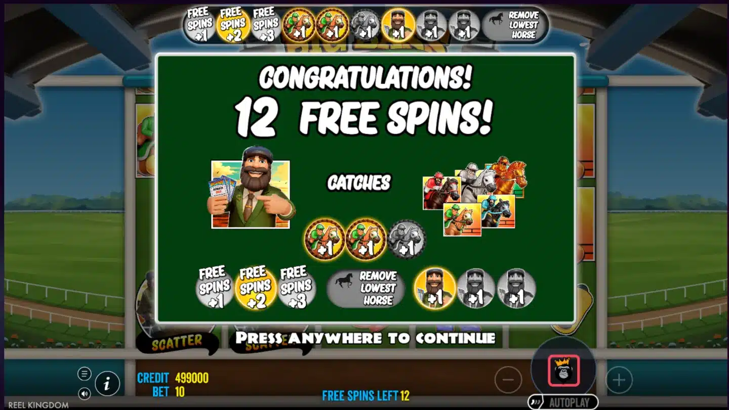 Big Bass Day at the Races free spins
