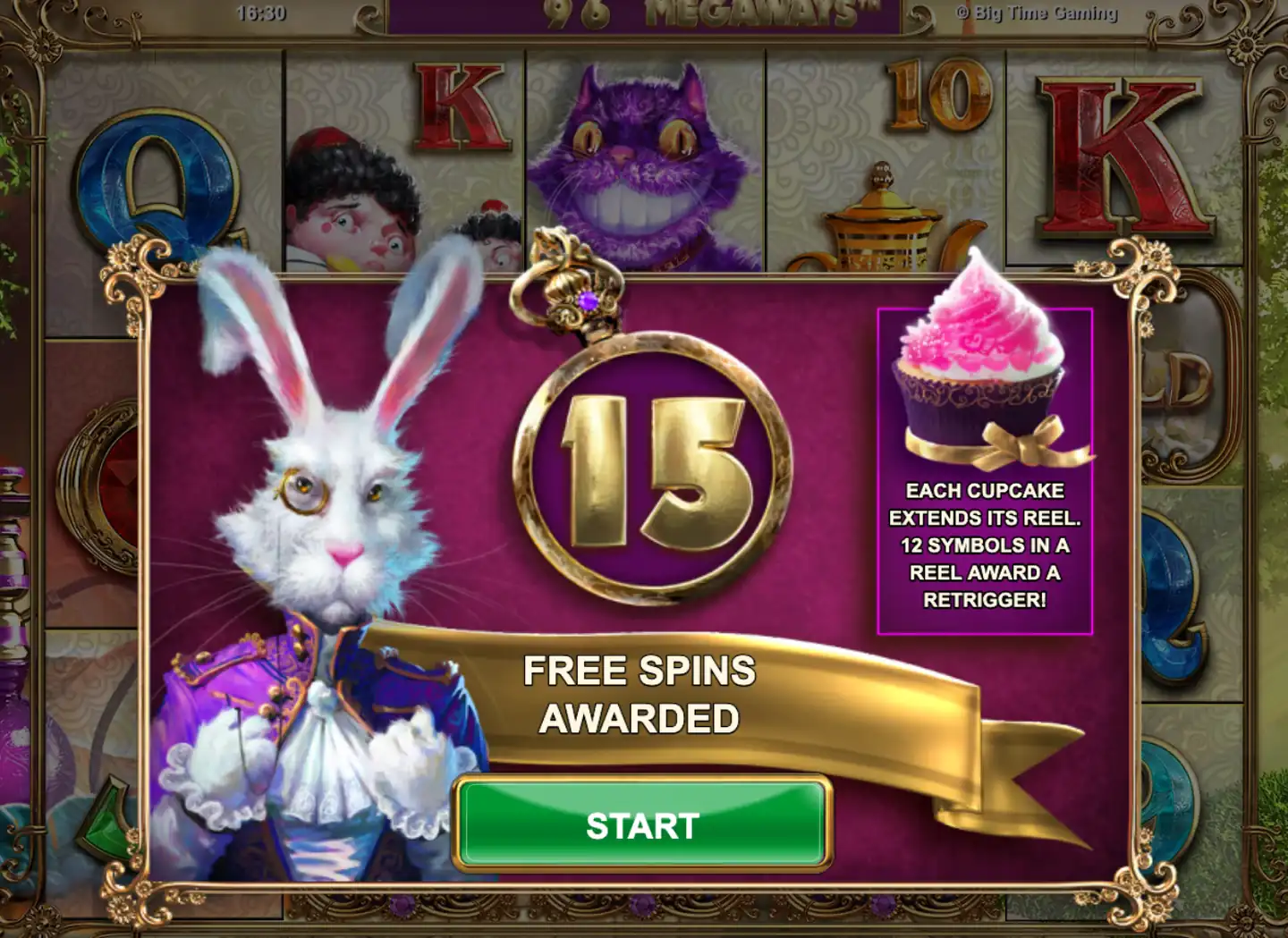 White Rabbit Megaways slot free spins