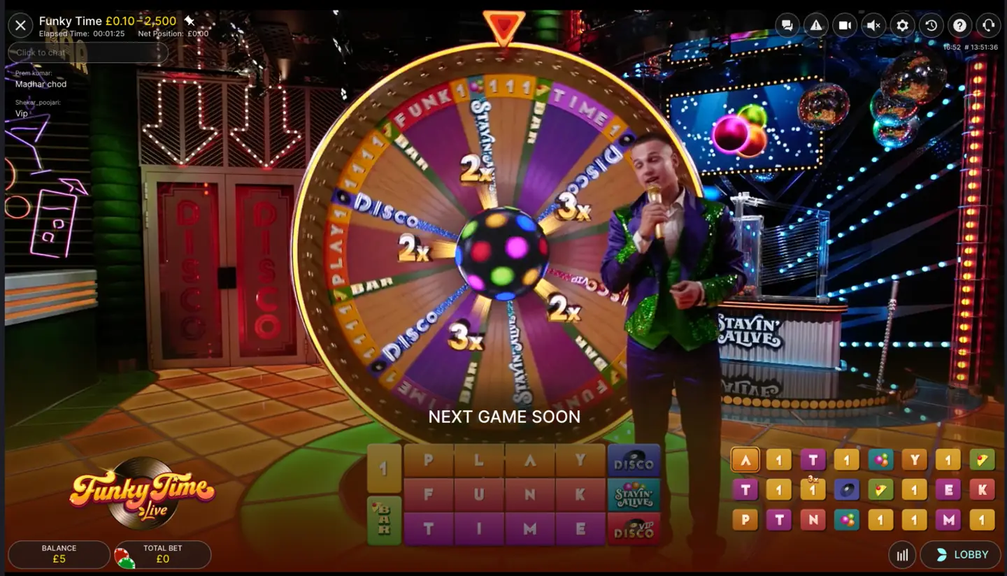 Funky Time Disco Bonus Round