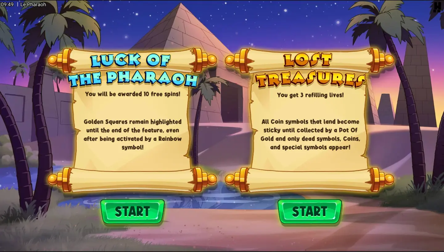 Le Pharaoh Slot free spins