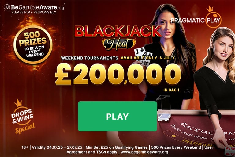 Blackjack Heat promotion