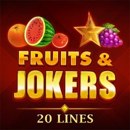 Fruits & Jokers: 20 lines