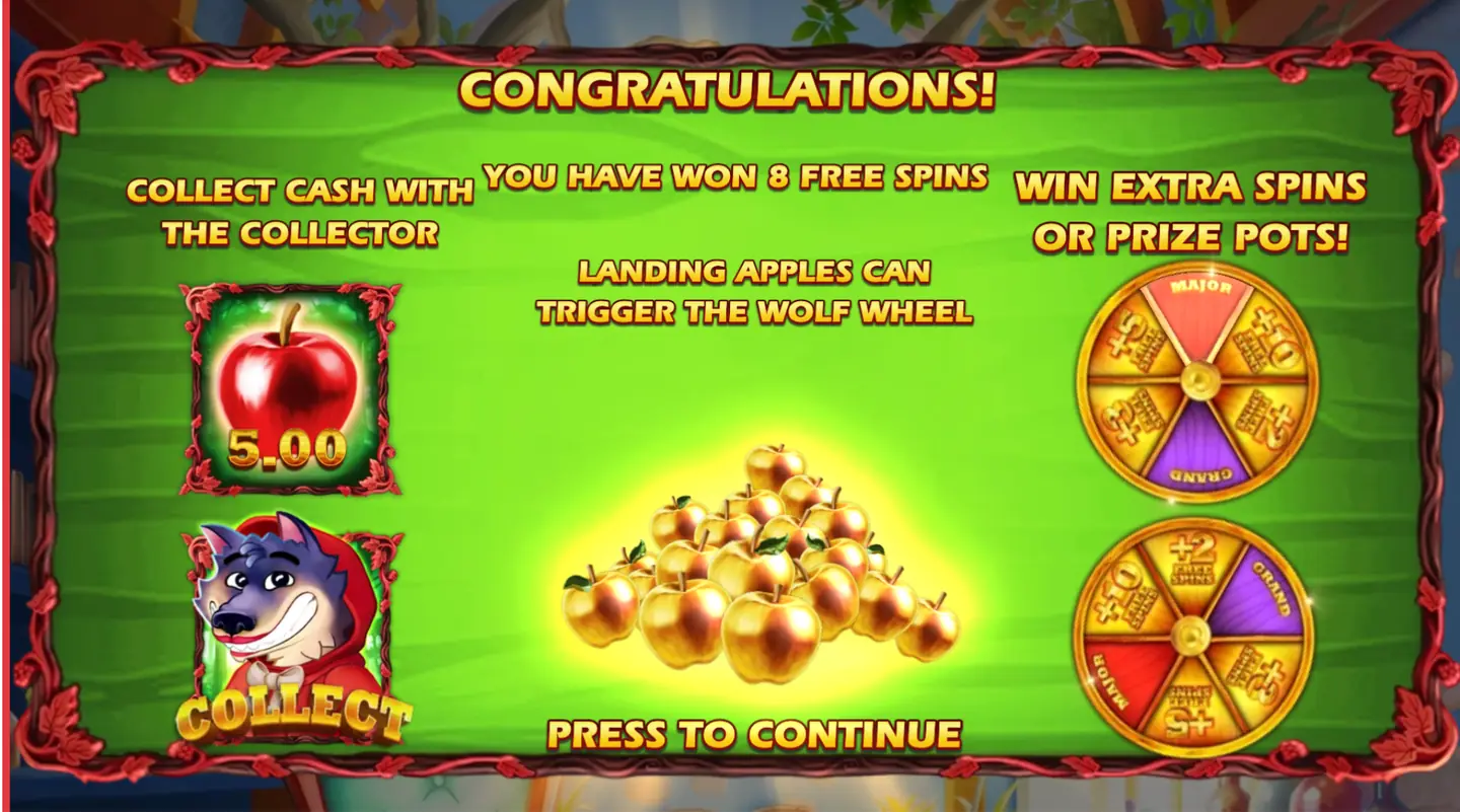 Wolf It Up! Again free spins