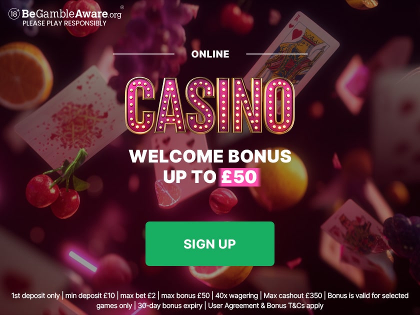 First Deposit Casino Bonus promotion