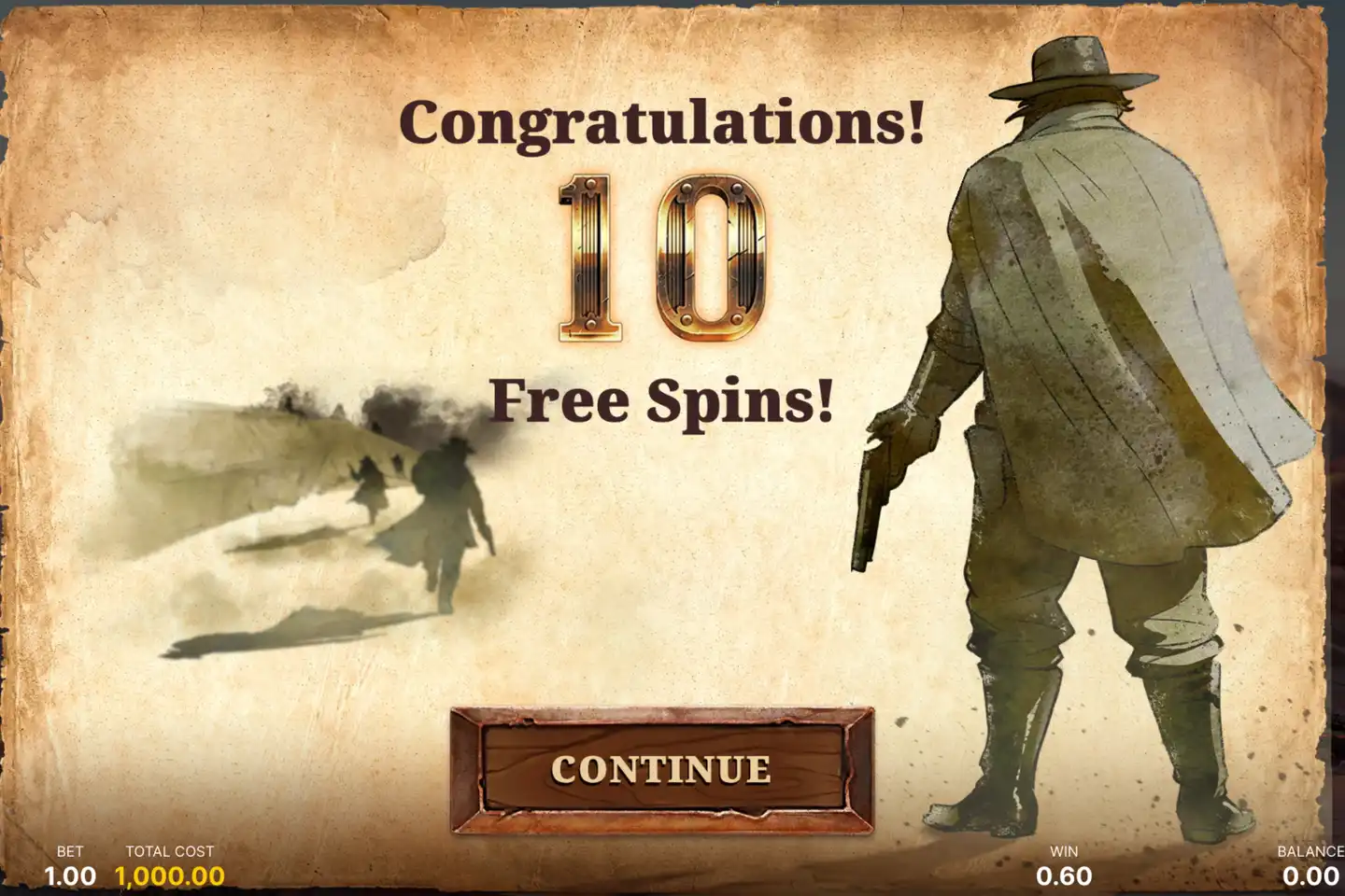 Dead or Alive 3: Wanted free spins