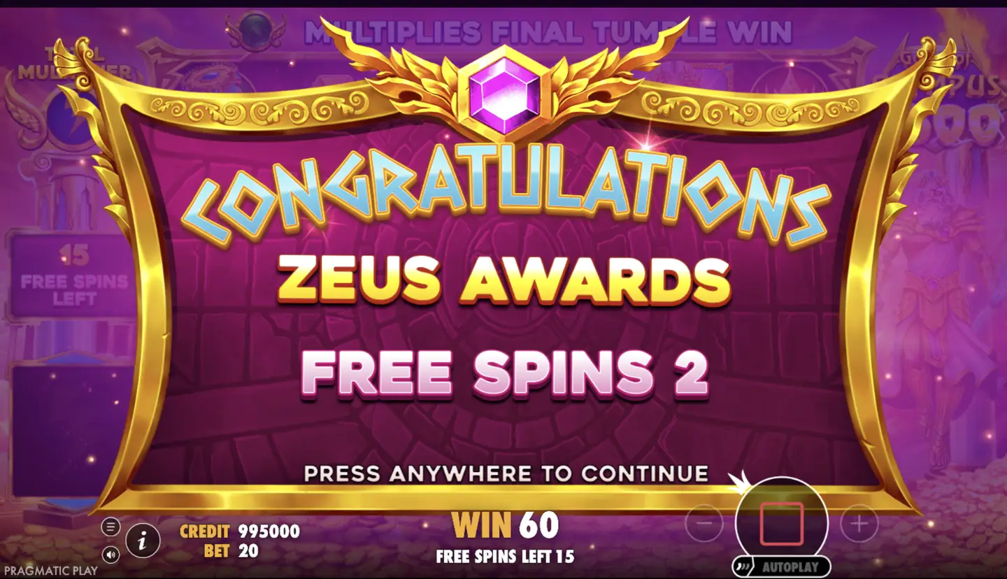 Gates of Olympus 2500 slot free spins